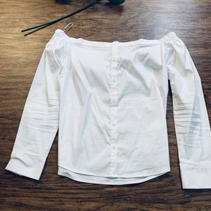 Express Off The Shoulder Blouse Size Medium